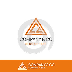 CC Triangle Logo Template