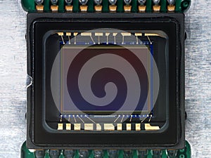 CCD detector from camera photo