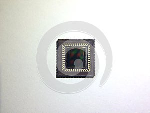 A CCD image sensor or a CMOS image sensor photo