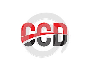 CCD Letter Initial Logo Design Vector Illustration photo