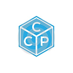 CCP letter logo design on black background. CCP creative initials letter logo concept. CCP letter design
