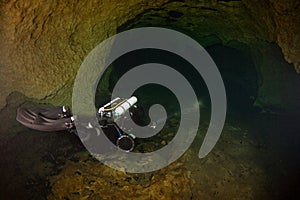 CCR Cave Diver