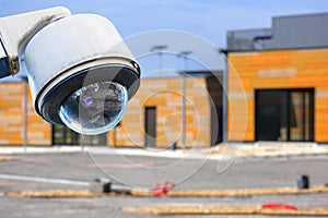 CCTV camera construction site