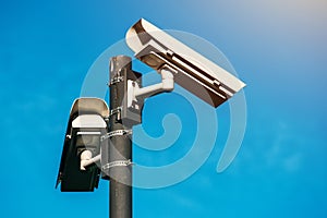 CCTV camera, modern era anti-terrorist electronic surveillance