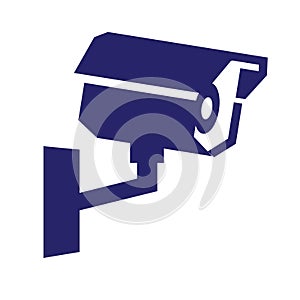 CCTV Camera Simpel Logo Icon Vector Ilustration photo