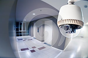 CCTV Camera or surveillance Operating in condominium with fish e