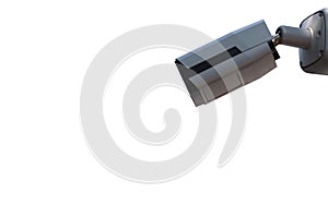 CCTV Camera tool isolated on white background and have clipping paths
