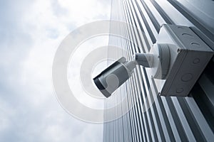 CCTV Camera on the wall