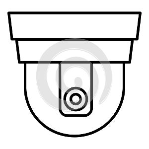 CCTV Icon. Vector Security Camera Symbol