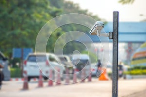 CCTV installed on the roadside