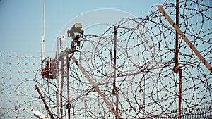 CCTV Near South Korean DMZ. High quality