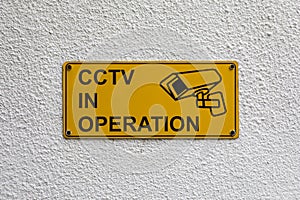 CCTV in Operation