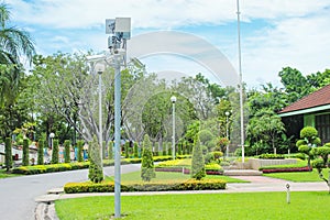 CCTV for public park with for security