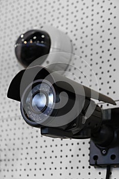 CCTV security camera.