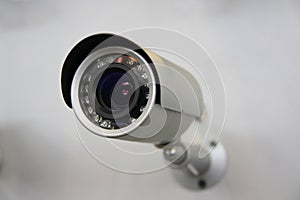 CCTV security camera. photo