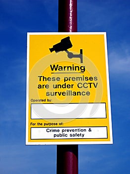 CCTV Sign