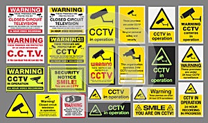 CCTV Signs