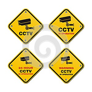 CCTV street signs