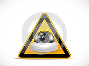 CCTV symbol - security camera