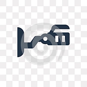 Cctv vector icon isolated on transparent background, Cctv trans