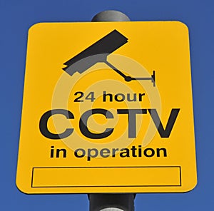 CCTV Warning Sign