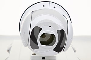 CCTV white modern round Security camera for home security for house office building security system