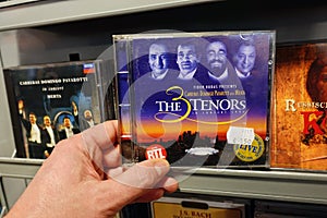 CD album: The 3 Tenors in Concert