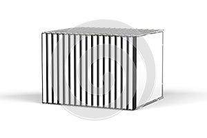 CD case mockup isolated on white background