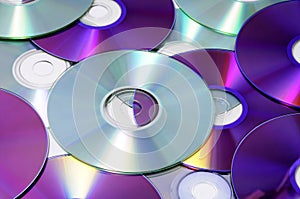 CD, CD-ROM and DVD photo