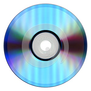 CD compact disc isolated over white