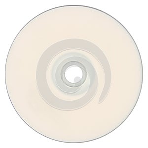 CD compact disc isolated over white