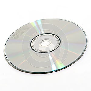 CD compact disc isolated on white
