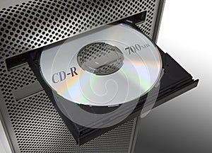 Cd in a computert