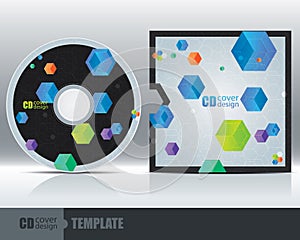 CD Cover Design Template Set 3