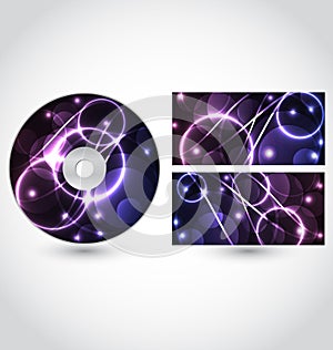 Cd disk packing design template