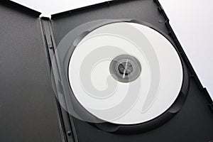 CD or DVD in black case