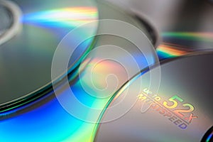 CD/DVD compact disk texture background