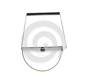 CD DVD disk isolated