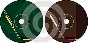 Cd - Dvd Label Design Template