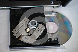 CD, dvd player, disk, rom, read, retro