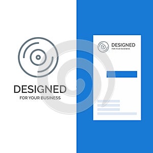 Cd, Dvd, Studio Grey Logo Design and Business Card Template