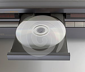 Cd dvd in tray