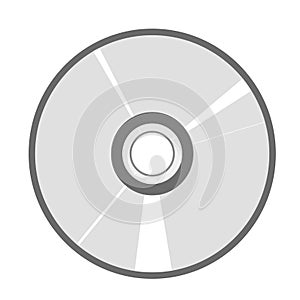 Cd dvd vector illustration