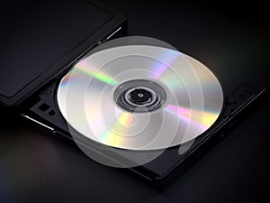 CD Ejected from an Optical Multimedia Disc Player