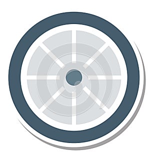 Cd Isolated Vector Icon Editable