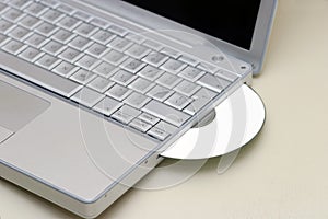 CD and Laptop