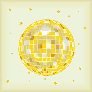 CD LP Cover Discoball
