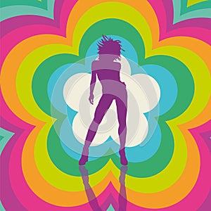 CD LP Cover Flyer Poster Girl