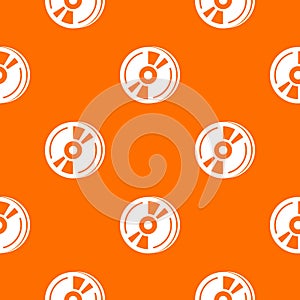 Cd pattern vector orange
