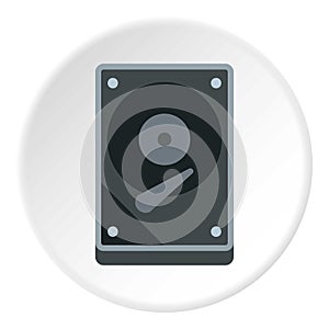 CD rom icon, flat style